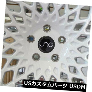 COAzC[ 4-V18C`JNC 043 JNC043zC[18x9.5 5x114.3 35zCg 4-New 18" JNC 043 JNC043 Wheels 18x9.5 5x114.3 35 White Rims