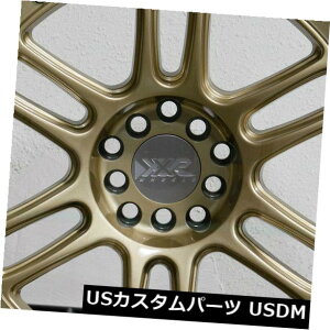 COAzC[ 4-V18C`XXR 552zC[18x10 5x100 / 5x114.3 21S[hML 4-New 18" XXR 552 Wheels 18x10 5x100/5x114.3 21 Gold ML Rims