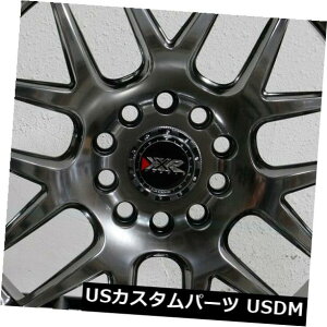 COAzC[ 4-V18C`XXR 526zC[18x9 / 18x10.5 5x114.3 / 5x120 25/20NubNSSC Sta 4-New 18" XXR 526 Wheels 18x9/18x10.5 5x114.3/5x120 25/20 Chromium Black SSC Sta