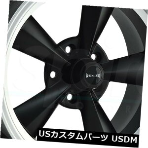 �C�O�A���z�C�[�� 4-New 17 Ridler 675 Wheels 17x8 5x114.3 0 Matte Black Machined Lip Rims 4-New 17 Ridler 675 Wheels 17x8 5x114.3 0 Matte Black Machined Lip Rims