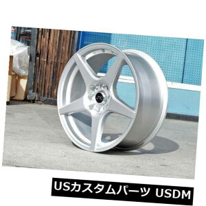 �C�O�A���z�C�[�� 4-�V����17 JNC 022 JNC022�z�C�[��17x7.5 4x100 / 4x114.3 35�V���o�[���� 4-New 17 JNC 022 JNC022 Wheels 17x7.5 4x100/4x114.3 35 Silver Rims