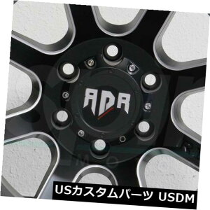 COAzC[ 4-V20C`RDR RD08 RD8zC[20x9 5x5 / 5x127 0ubN~h 4-New 20" RDR RD08 RD8 Wheels 20x9 5x5/5x127 0 Black Milled Rims