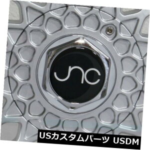 COAzC[ 4-V18C`JNC 004SzC[18x8.5 / 18x9.5 5x100 / 5x114.3 30/30Vo[}VbvB 4-New 18" JNC 004S Wheels 18x8.5/18x9.5 5x100/5x114.3 30/30 Silver Machine Lip.