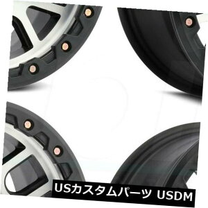 �C�O�A���z�C�[�� 4-New 17 Vision 111 Nemesis Wheels 17x9 5x5 / 5x127 -12�u���b�N�}�V���h���� 4-New 17 Vision 111 Nemesis Wheels 17x9 5x5/5x127 -12 Black Machined Rims