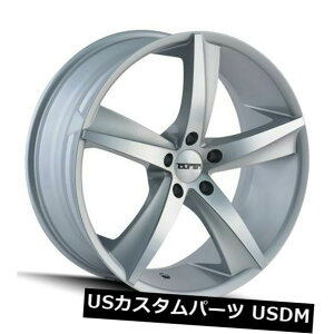 COAzC[ 4-V20 "Touren TR72zC[20x8.5 / 20x10 5x112 30/40OXVo[H̃X^bO 4-New 20" Touren TR72 Wheels 20x8.5/20x10 5x112 30/40 Gloss Silver Machined Stag