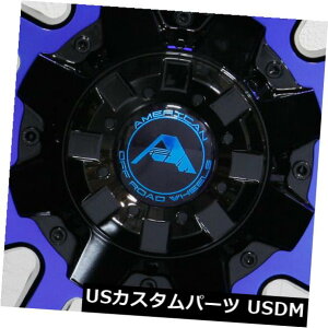 COAzC[ 4-V20 "AJ̃It[hA106zC[20x10 5x150 -24ubN}Vu[ 4-New 20" American Off-Road A106 Wheels 20x10 5x150 -24 Black Machined Blue Rims