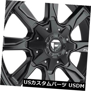 COAzC[ 4-V18 "Fuel Hydro D604zC[18x9 6x135 / 6x5.5 1}bgubN 4-New 18" Fuel Hydro D604 Wheels 18x9 6x135/6x5.5 1 Matte Black Rims