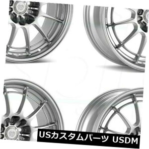 COAzC[ 4-V18C`Enkei Nt03 + MzC[18x10 5x120 25Vo[yCg 4-New 18" Enkei Nt03+M Wheels 18x10 5x120 25 Silver Paint Rims