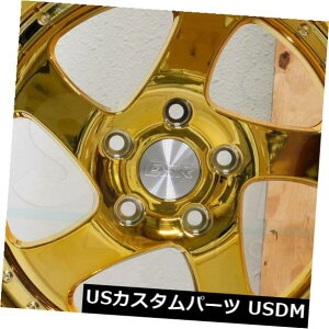 COAzC[ 4-V18C`ESR SR02 SR2zC[18x10.5 5x114.3 22S[hN 4-New 18" ESR SR02 SR2 Wheels 18x10.5 5x114.3 22 Gold Chrome Rims