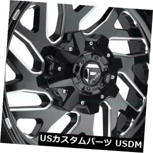 COAzC[ 4-V17 "RTriton D581zC[17x9 6x135 / 6x5.5 -12ubN~h 4-New 17" Fuel Triton D581 Wheels 17x9 6x135/6x5.5 -12 Black Milled Rims