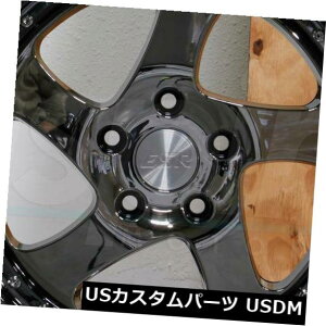 �C�O�A���z�C�[�� 4-�V����18�C���`ESR SR02 SR2�z�C�[��18x9.5 5x100 35�u���b�N�N�������� 4-New 18 ESR SR02 SR2 Wheels 18x9.5 5x100 35 Black Chrome Rims �y���s�A���i�z
