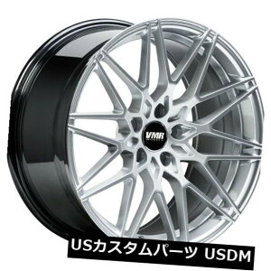 �C�O�A���z�C�[�� 4-�V����18�C���`VMR V801�z�C�[��18x8.5 5x114.3 35�n�C�p�[�V���o�[���� 4-New 18 VMR V801 Wheels 18x8.5 5x114.3 35 Hyper Silver Rims �y���s�A���i�z