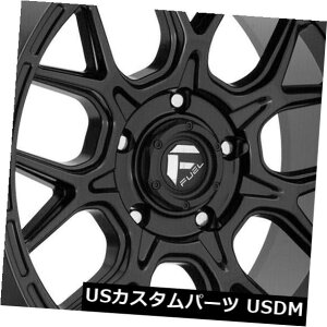 �C�O�A���z�C�[�� 4-�V����17 Fuel Tech D670�z�C�[��17x9 5x5 / 5x127 1�u���b�N���� 4-New 17 Fuel Tech D670 Wheels 17x9 5x5/5x127 1 Black Rims
