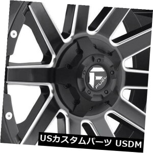 COAzC[ 4-V18 "Fuel Contra D616 Wheels 18x9 6x135 / 6x5.5 -12 Matte Black Milled Rims 4-New 18" Fuel Contra D616 Wheels 18x9 6x135/6x5.5 -12 Matte Black Milled Rims