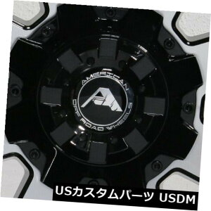 COAzC[ 4-V20 "AJ̃It[hA108zC[20x10 5x114.3 -24ubNH 4-New 20" American Off-Road A108 Wheels 20x10 5x114.3 -24 Black Machined Rims