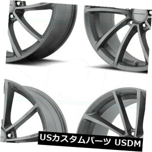 COAzC[ 4-V20 "KMC KM691XszC[20x8.5 5x114.3 / 5x4.5 35K^ 4-New 20" KMC KM691 Spin Wheels 20x8.5 5x114.3/5x4.5 35 Gun Metal Rims