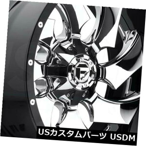 COAzC[ 4-V20 "Fuel Cleaver D240 Wheels 20x9 6x135 / 6x5.5 1 Chrome Rims 4-New 20" Fuel Cleaver D240 Wheels 20x9 6x135/6x5.5 1 Chrome Rims