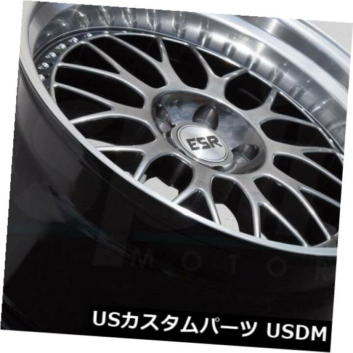楽天市場】海外輸入ホイール 4-新しい20インチESR SR01 SR1ホイール 