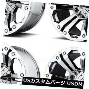 COAzC[ 4-New 20 "XD XD778 Monster Wheels 20x9 8x6.5 / 8x165.1 18 Chrome Rims 4-New 20" XD XD778 Monster Wheels 20x9 8x6.5/8x165.1 18 Chrome Rims