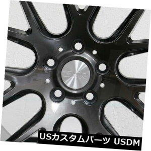 �C�O�A���z�C�[�� 4-�V����19�C���`ESR SR12�z�C�[��19x10.5 5x114.3 22�K�����^������ 4-New 19 ESR SR12 Wheels 19x10.5 5x114.3 22 Gun Metal Rims �y���s�A���i�z