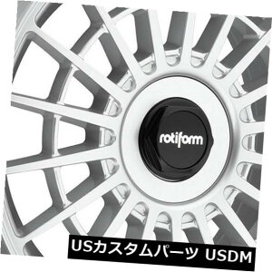�C�O�A���z�C�[�� 4-�V����17 Rotiform Las R R143�z�C�[��17x9 5x100 / 5x114.3 40�V���o�[���� 4-New 17 Rotiform Las R R143 Wheels 17x9 5x100/5x114.3 40 Silver Rims