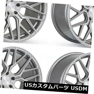 COAzC[ 4-V20 "Rohana RFX10zC[20x9 / 20x10 5x120 20/25`^jEX^K[h 4-New 20" Rohana RFX10 Wheels 20x9/20x10 5x120 20/25 Titanium Staggered Rims