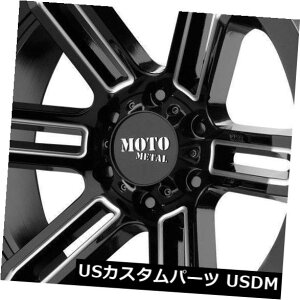 COAzC[ 4-V20 "Moto Metal MO991zC[20x12 5x5 / 5x127 -44ubN~h 4-New 20" Moto Metal MO991 Wheels 20x12 5x5/5x127 -44 Black Milled Rims