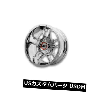 �C�O�A���z�C�[�� 4-�V����20�C���`XD XD839�N�����v�z�C�[��20x9 8x6.5 / 8x165.1 0�N�������� 4-New 20 XD XD839 Clamp Wheels 20x9 8x6.5/8x165.1 0 Chrome Rims �y���s�A���i�z