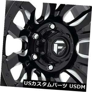 COAzC[ 4-V22 "Fuel Blitz D673zC[22x12 8x180 -44ubN~h 4-New 22" Fuel Blitz D673 Wheels 22x12 8x180 -44 Black Milled Rims