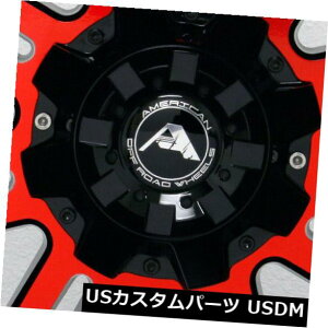 COAzC[ 4-V20 "AJ̃It[hA106zC[20x12 5x150 -44ubN}Vbh 4-New 20" American Off-Road A106 Wheels 20x12 5x150 -44 Black Machined Red Rims