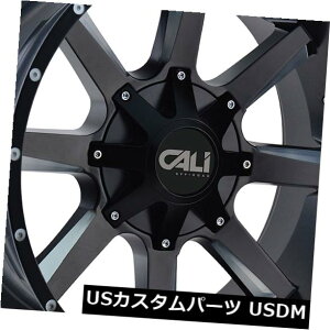 �C�O�A���z�C�[�� 4-�V����22 Cali�I�t���[�h�o�X�e�b�h�z�C�[��22x12 8x6.5 / 8x170 -44�T�e���u���b�N�~���hR 4-New 22 Cali Off-Road Busted Wheels 22x12 8x6.5/8x170 -44 Satin Black Milled R �y���s�A���i�z