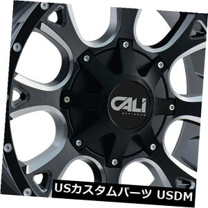 �C�O�A���z�C�[�� 4-�V����22 �J���I�t���[�h�A�i�[�L�[�z�C�[��22x12 6x135 / 6x5.5 -44�T�e���u���b�N�~���h 4-New 22 Cali Off-Road Anarchy Wheels 22x12 6x135/6x5.5 -44 Satin Black Milled �y���s�A���i�z