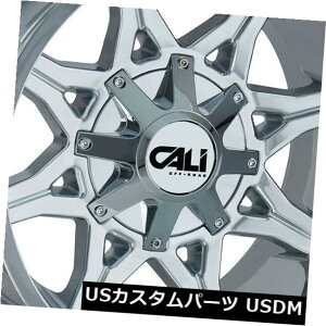 COAzC[ 4-V20C`JIt[hsȃzC[20x9 6x135 / 6x5.5 0N 4-New 20" Cali Off-Road Obnoxious Wheels 20x9 6x135/6x5.5 0 Chrome Rims