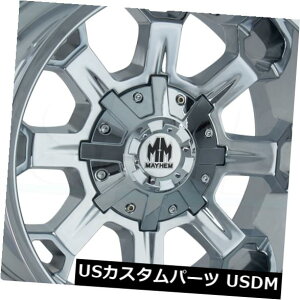 海外輸入ホイール 4-新しい20 "Mayhem Combat Wheels 20x12 6x135 / 6x5.5 -44 Chrome Rims 4-New 20" Mayhem Combat Wheels 20x12 6x135/6x5.5 -44 Chrome Rims