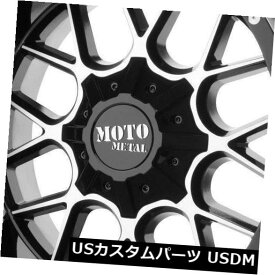 海外輸入ホイール 4-新しい22 "Moto Metal MO986 Siege Wheels 22x10 8x6.5 / 8x165.1 -18 Black Machine Ri 4-New 22" Moto Metal MO986 Siege Wheels 22x10 8x6.5/8x165.1 -18 Black Machine Ri