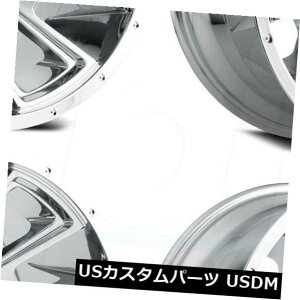 �C�O�A���z�C�[�� 4-New 20 Vision 391 Rebel Wheels 20x9 8x180 12 Chrome���� 4-New 20 Vision 391 Rebel Wheels 20x9 8x180 12 Chrome Rims �y���s�A���i�z