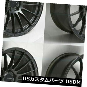 COAzC[ 4-V18 "Enkei Rs05-Rr Wheels 18x11 5x114.3 16 Gunmetal Paint Rims 4-New 18" Enkei Rs05-Rr Wheels 18x11 5x114.3 16 Gunmetal Paint Rims