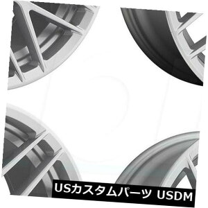 COAzC[ 17x9 Rotiform RSE R140 4x100 / 4x114.3 30Vo[zC[Zbgi4j 17x9 Rotiform RSE R140 4x100/4x114.3 30 Silver Wheels Rims Set(4)