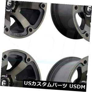 �C�O�A���z�C�[�� 17x9 Fuel Beast D564 6x5.5 / 6x139.7 20�u���b�N�}�V�j���O�z�C�[�������Z�b�g�i4�j 17x9 Fuel Beast D564 6x5.5/6x139.7 20 Black Machined Wheels Rims Set(4) �y���s�A���i�z