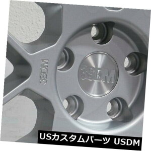 �C�O�A���z�C�[�� 18x8.5 / 18x9.5 3SDM 0.09 5x100 35/35�V���o�[�z�C�[�������Z�b�g�i4�j 18x8.5/18x9.5 3SDM 0.09 5x100 35/35 Silver Wheels Rims Set(4)