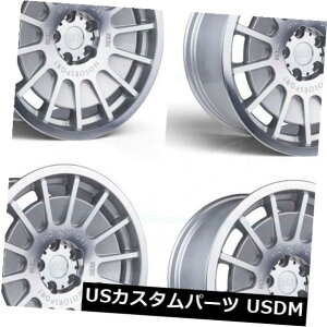 �C�O�A���z�C�[�� 18x8.5 / 18x9.5 3SDM 0.66 5x100 35/35�V���o�[�z�C�[�������Z�b�g�i4�j 18x8.5/18x9.5 3SDM 0.66 5x100 35/35 Silver Wheels Rims Set(4)