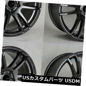 COAzC[ 18x9.5 Enkei TSP6 5x112 35 Gunmetal Paint Wheels Rims Seti4j 18x9.5 Enkei TSP6 5x112 35 Gunmetal Paint Wheels Rims Set(4)