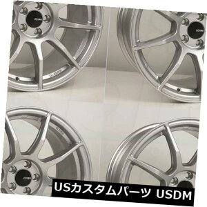 COAzC[ 18x9.5 Enkei TS9 5x114.3 30Vo[yCgzC[Zbgi4j 18x9.5 Enkei TS9 5x114.3 30 Silver Paint Wheels Rims Set(4)