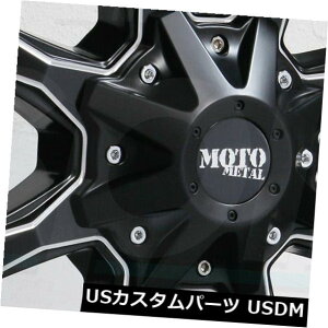 �C�O�A���z�C�[�� 17x9 Moto Metal MO970 6x135 / 6x5.5 -12�u���b�N�~���h�z�C�[�������Z�b�g�i4�j 17x9 Moto Metal MO970 6x135/6x5.5 -12 Black Milled Wheels Rims Set(4) �y���s�A���i�z