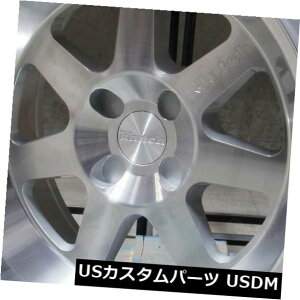 �C�O�A���z�C�[�� 17x9 Klutch ML7 4x100 30 Silver Machined Wheel New set�i4�j 17x9 Klutch ML7 4x100 30 Silver Machined Wheel New set(4)