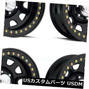 COAzC[ 15x8 Raceline RT51 5x4.5 -19ubNzC[Zbgi4j 15x8 Raceline RT51 5x4.5 -19 Black Wheels Rims Set(4)