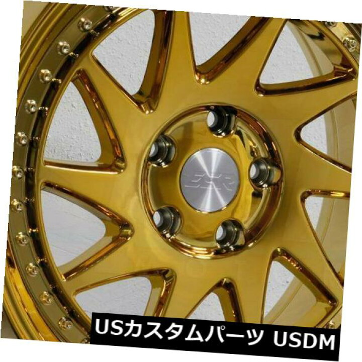 楽天市場】海外輸入ホイール 18x8.5 / 18x9.5 ESR SR09 SR9 5x100 30 