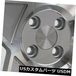 �C�O�A���z�C�[�� 18x8.5 / 18x9.5 3SDM 0.05 5x112 42/40�V���o�[�z�C�[�������Z�b�g�i4�j 18x8.5/18x9.5 3SDM 0.05 5x112 42/40 Silver Wheels Rims Set(4)