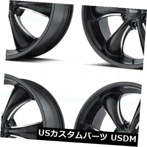 COAzC[ 18x8.5AJ[VOAR914 Tt60gbN6x135 30ubN~hzC[Zbgi4j 18x8.5 American Racing AR914 Tt60 Truck 6x135 30 Black Milled Wheels Rim Set(4)