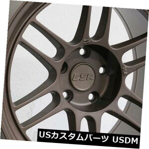 �C�O�A���z�C�[�� 18x9.5 ESR SR11 5x120 15�u�����Y�z�C�[�������Z�b�g�i4�j 18x9.5 ESR SR11 5x120 15 Bronze Wheels Rims Set(4) �y���s�A���i�z